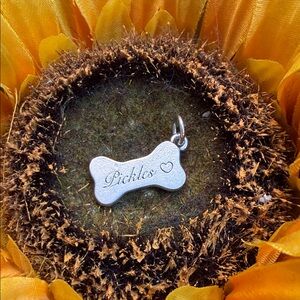 James Aver Bone-Shaped Dog Pendant